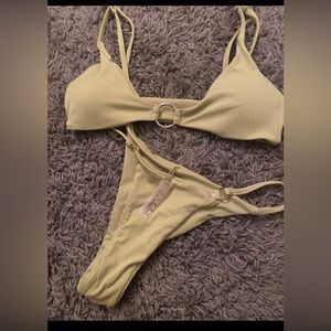 Zaful lime green  bikini 
Worn 1x
